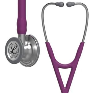 3M Littman Cardiology IV Diagnostic Stethoscope, Plum Tube, Stainless Stem and Headset, 27 inch, 6156 (Plum)