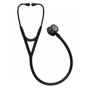 3M Littmann Cardiology IV Diagnostic Stethoscope, Smoke-Finish Chestpiece, Black Tube, Smoke Stem, 6162 (Black)
