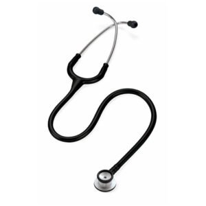 3M Littmann Classic II Infant Stethoscope, Black Tube, 28 in, 2114 (Black)