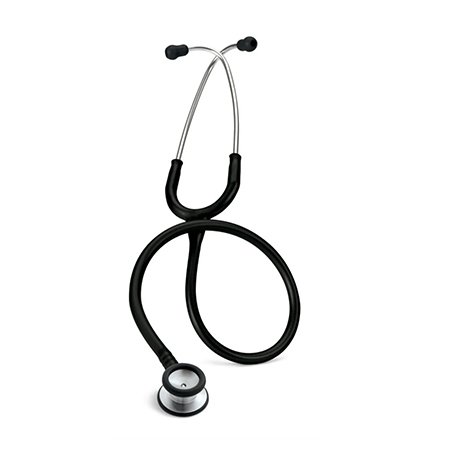 3M Littmann Classic II Pediatric Stethoscope, Black, 28 in, 2113 (Black) - Image 2