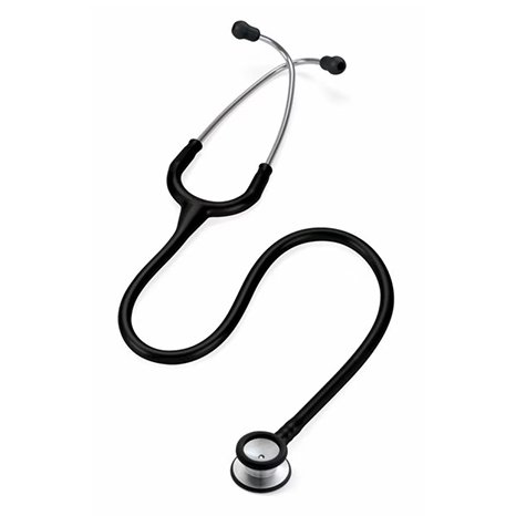 3M Littmann Classic II Pediatric Stethoscope, Black, 28 in, 2113 (Black)