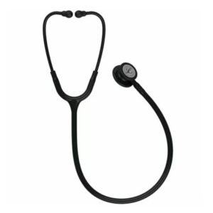3M  Littmann  Classic III  Monitoring Stethoscope, Black Edition Chestpiece, Black Tube, 27 in, 5803(Black)