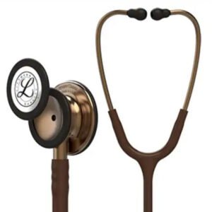 3M Littmann  Classic III  Monitoring Stethoscope, Copper-Finish Chestpiece, Chocolate Tube, 27 in, 5809 (Chocolate)
