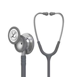 3M Littmann Classic III Monitoring Stethoscope, Gray Tube, 27 in, 5621(Gray)