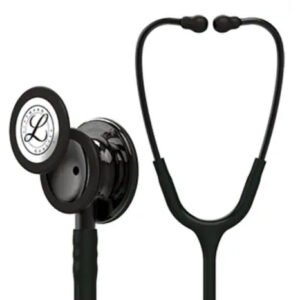 3M Littmann Classic III  Monitoring Stethoscope, Smoke-Finish, Black Tube, 27 in, 5811(Smoke-Finish)