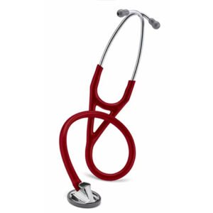 3M Littmann Master Cardiology Stethoscope, Burgundy Tube, 27 in, 2163 (Burgundy)