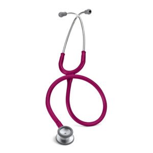 3M™ Littmann® Classic II Pediatric Stethoscope, Raspberry Tube, 28 in, 2122 (Raspberry Tube)