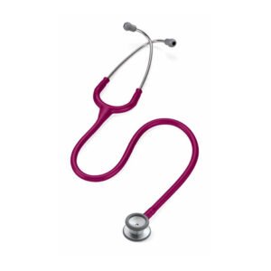 3M™ Littmann® Classic II Pediatric Stethoscope, Raspberry Tube, 28 in, 2122 (Raspberry Tube)