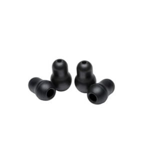 3M™ Littmann® Stethoscope Spare Parts Kit, Snap Tight Soft-Sealing Eartips, Black, Large and Small, 40001