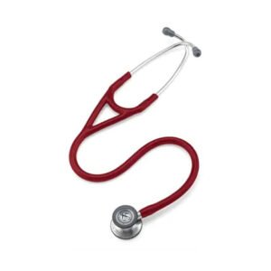 Littmann 3M Cardiology IV Stethoscope, 27 Inch (Standard-Finish Chestpiece, Burgundy Tube) 6153 (Burgundy)