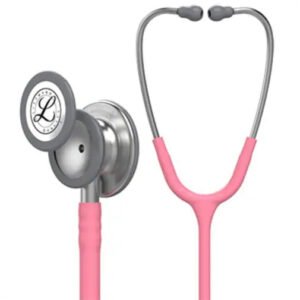 3M™ Littmann® Classic III™ Monitoring Stethoscope, Pearl Pink Tube, 27 in, 5633 (Pearl Pink)