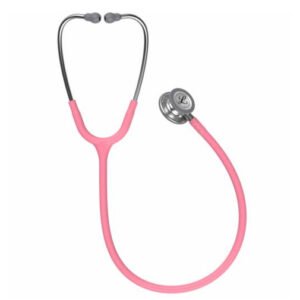 3M™ Littmann® Classic III™ Monitoring Stethoscope, Pearl Pink Tube, 27 in, 5633 (Pearl Pink)