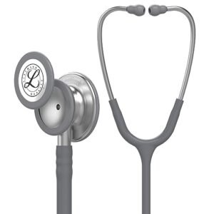3M Littmann Classic III Stethoscope, Gray Tube, 27 inch, 5621