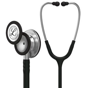 3M Health Care MMM 5620 Littmann Classic III Monitoring Stethoscope, Black Tubing, 27″ Length (Copy)