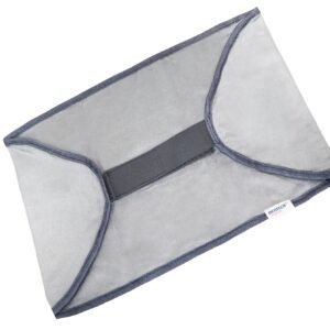 MEDTECH MINI Orthopaedic Electric Heating Pad GL-07 | Pain Relief Heating Belt with Temperature Controller for Lower Back, Shoulder, Cramps, and Neck Pain Relief | MINI | Grey